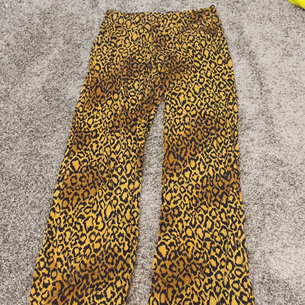 Leopard print sleep pants size XS